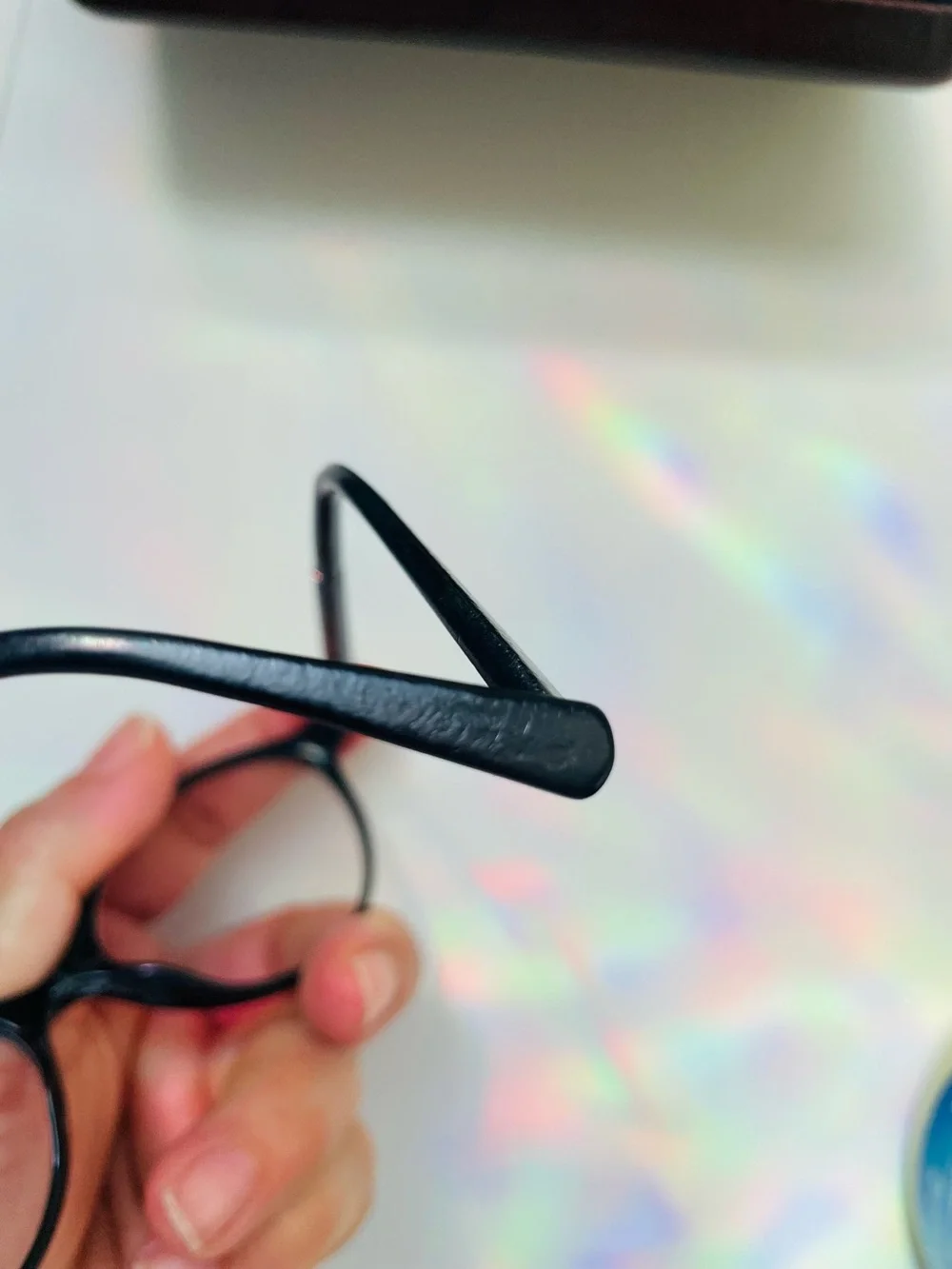 Authentic CHANEL 3390 Black Oval Eyeglass Made in Italy Serial BC24446639